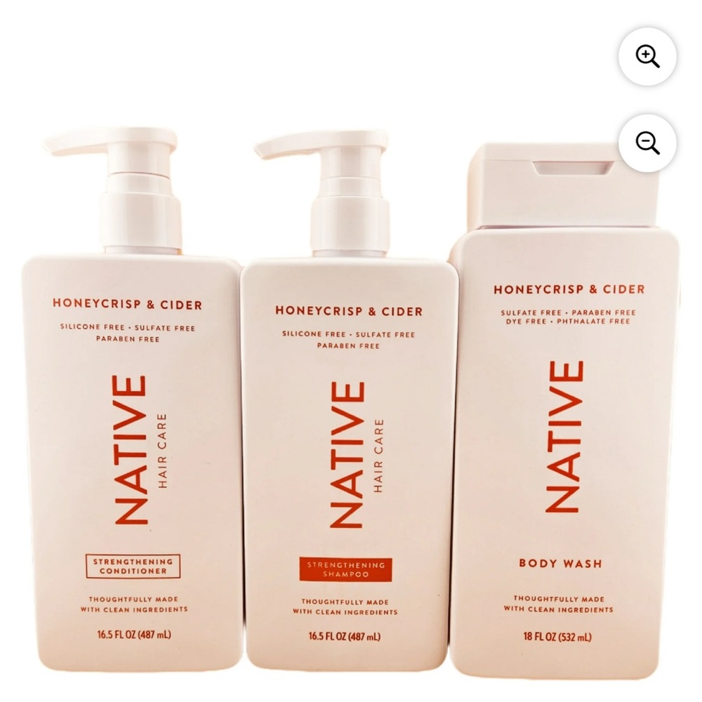 Native Honeycrisp & Cider Hair and Body Care Set
